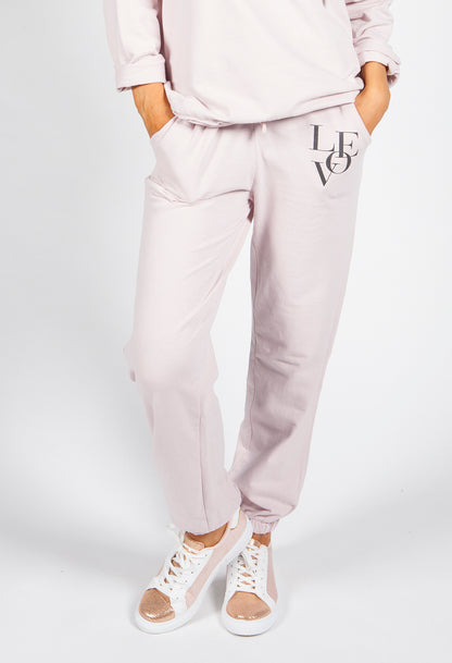 Dusty Pink Love Joggers