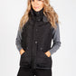 Black Hooded Gilet