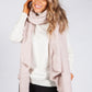 Dusty Pink Super Soft Wool Feel Scarf