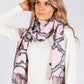 Pink Printed Scarf