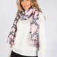 Pink Printed Scarf