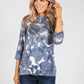 Blue Soft Print Shirt