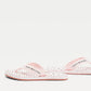 Light Pink Repeat Flag Flip Flop