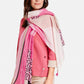 All Over Pink Pattern Scarf