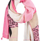 All Over Pink Pattern Scarf