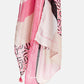 All Over Pink Pattern Scarf