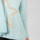 Sky Blue Star Knit Jumper