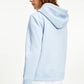 Breezy Blue Essential Fleece Logo Hoody