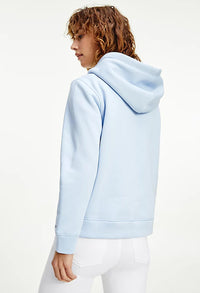 Breezy Blue Essential Fleece Logo Hoody