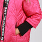 Fuchsia Quilted Jacket