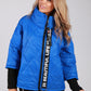 Royal Blue Quilted Jacket