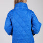 Royal Blue Quilted Jacket