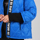 Royal Blue Quilted Jacket