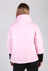 Soft Baby Pink Quilted Jacket