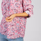 Pink Cotton Print Shirt