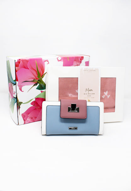 Mum in a Million Scarf and RFID Wallet Gift Set Box