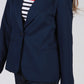 Navy Button Blazer