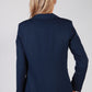 Navy Button Blazer