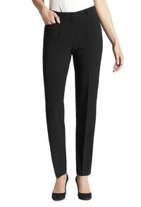 PANTS DIANA WITH POCKETS AND BELT LOOPS BLACK