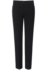 PANTS DIANA WITH POCKETS AND BELT LOOPS BLACK