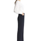 PANTS DIANA WITH POCKETS AND BELT LOOPS NAVY