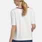 T-SHIRT WITH PRINTED FRONT IN OFFWHITE MULTICOLOUR