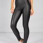 Black Faux Leather Leggings