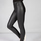 Black Faux Leather Leggings