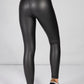 Black Faux Leather Leggings