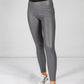 Grey FAUX LEATHER LEGGINGS