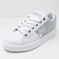 White Trainer with Light Grey