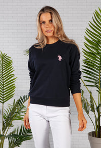 Navy Polo Sweatshirt