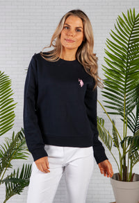 Navy Polo Sweatshirt