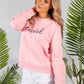 Rose Twist Sweatshirt