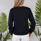 Navy Twist Sweatshirt