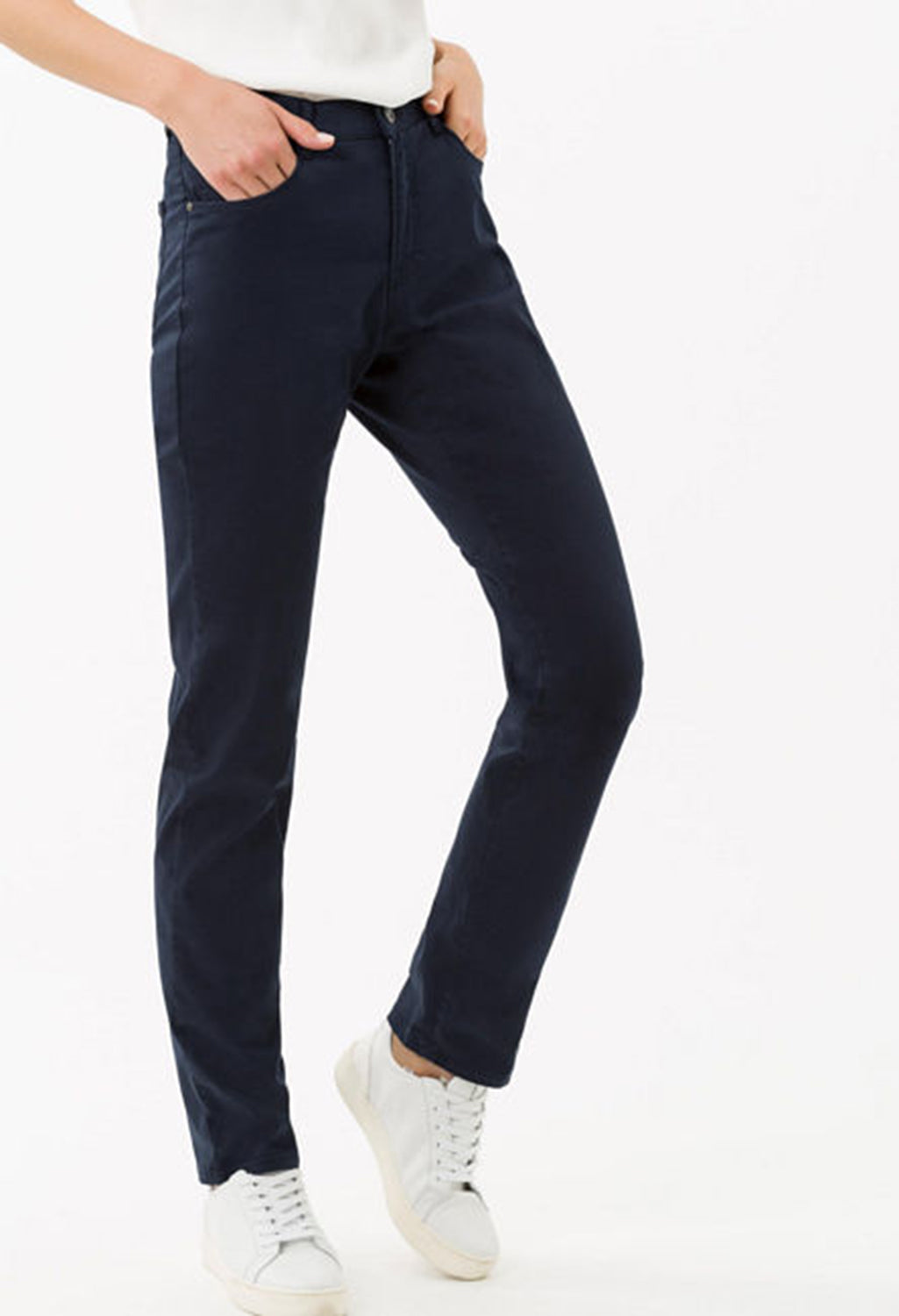 Carola Short Leg Jeans in Perma Blue