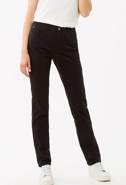 Carola Short Leg Jeans in Perma Black