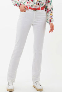 Mary Style in White Regular Leg