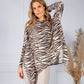 Animal Print Roll Neck Tunic