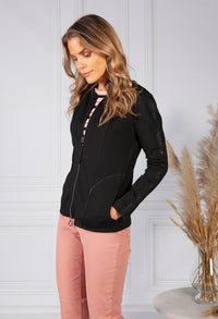 Black Zip Up Jacket