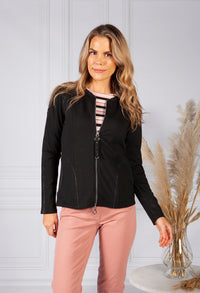 Black Zip Up Jacket