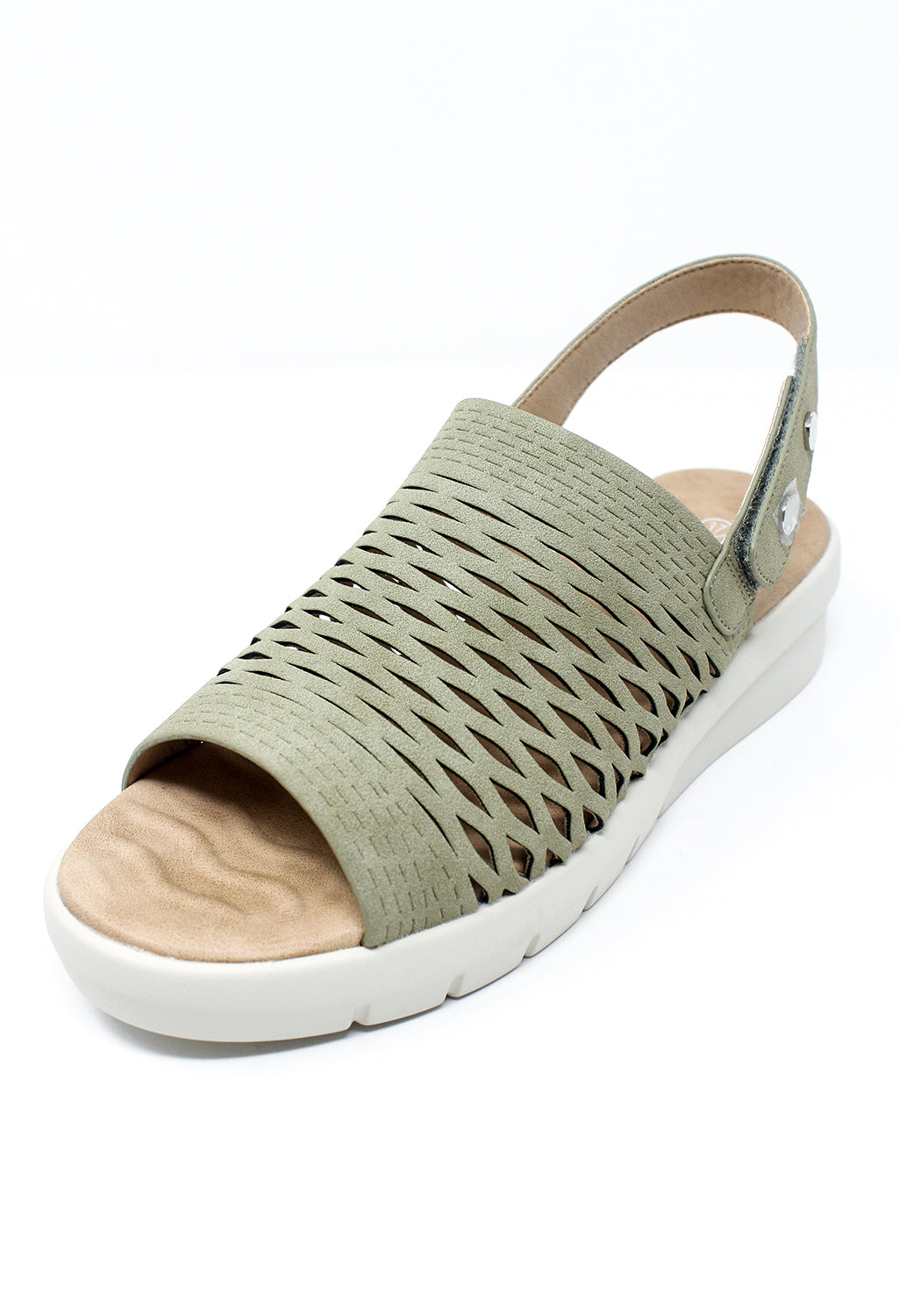 Khaki Slingback Sandal