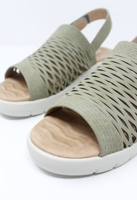 Khaki Slingback Sandal