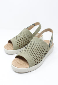 Khaki Slingback Sandal