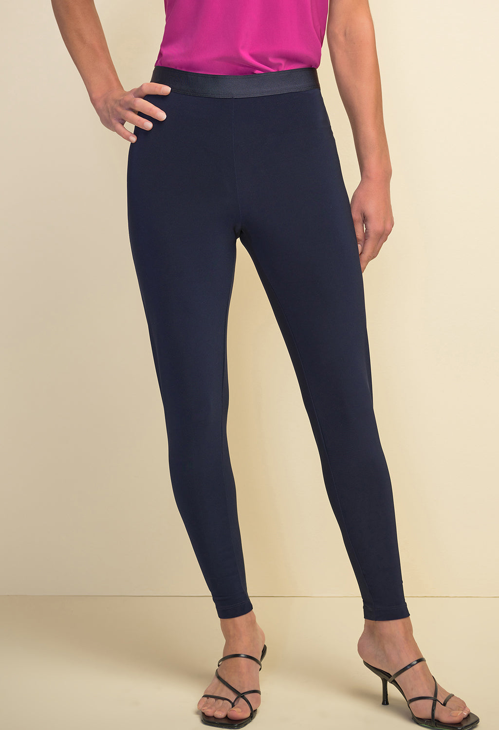 Navy High Waist Leggings