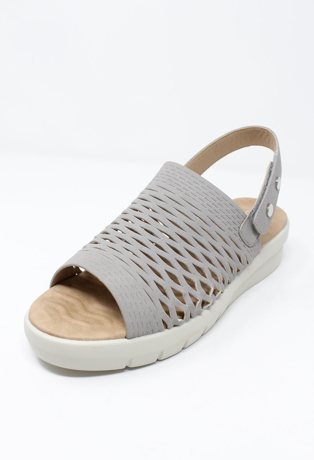 Grey Slingback Sandal