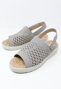 Grey Slingback Sandal