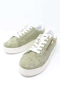 Khaki Laced Sneaker