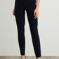 Navy Front Seam Trousers