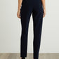 Navy Front Seam Trousers